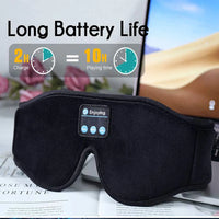 Antifaz con Audífonos Bluetooth — Duerme y Escucha a la Vez
