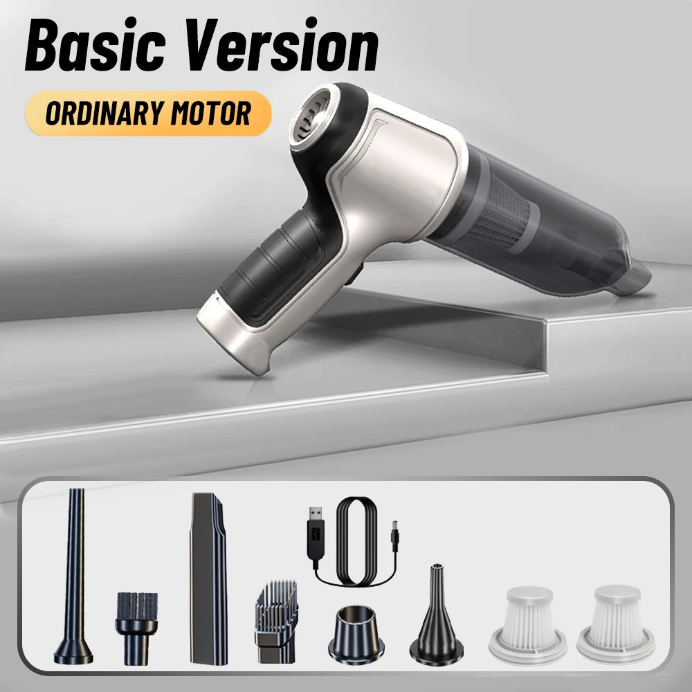 Portable Car Vacuum Cleaner – Cordless Handheld Vacuum, 95000PA Suction