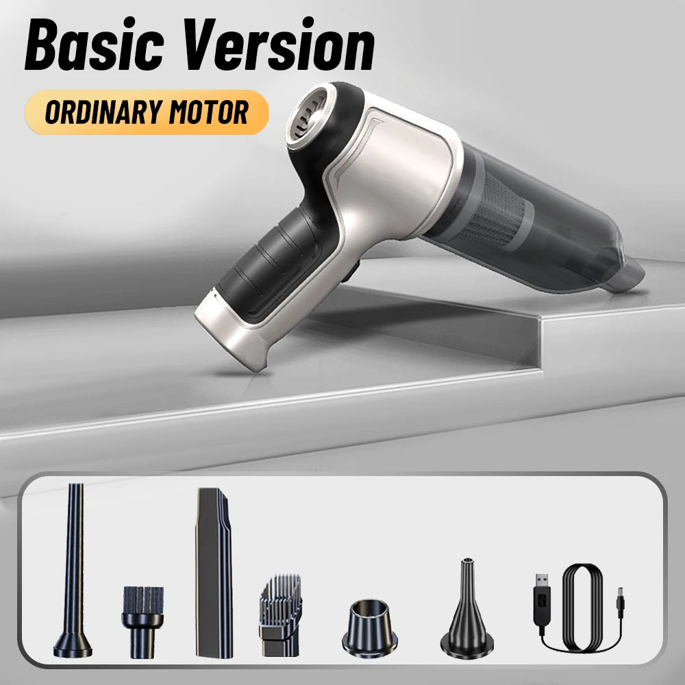 Portable Car Vacuum Cleaner – Cordless Handheld Vacuum, 95000PA Suction